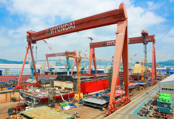 ▲ HD현대중공업 울산조선소 전경. ⓒHD한국조선해양