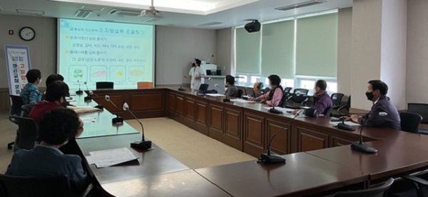▲ 충남 부여군보건소는 오는 7월까지 만성질환자를 대상으로 ‘고혈압·당뇨 관리 교실’을 15명씩 3기로 운영한다.ⓒ부여군보건소