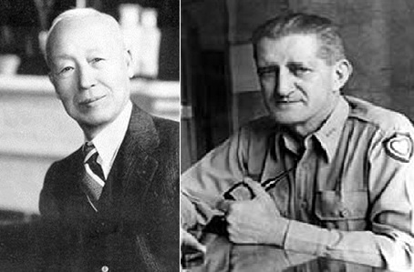 ▲ 이승만 박사와 하지 사령관.ⓒ뉴데일리DB