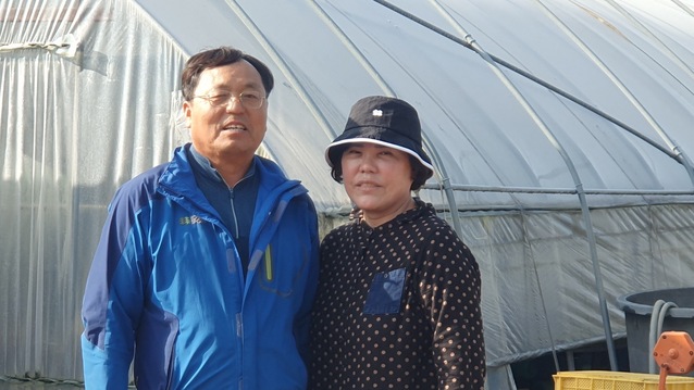▲ 논산시 대박농장 박노두·정정옥 부부. ⓒ충남세종농협