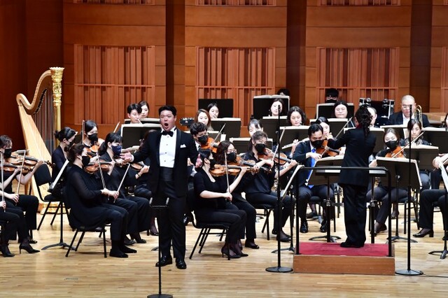 ▲ '국립오페라단 성악콩쿠르' 경연 모습.ⓒ국립오페라단