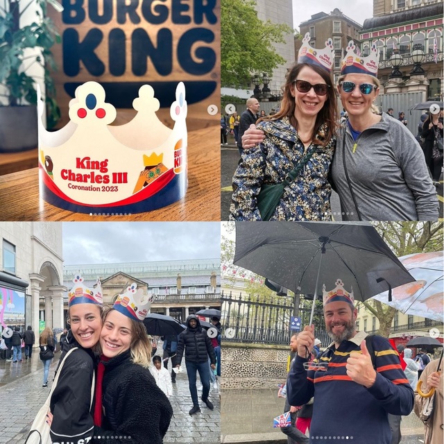 ▲ 찰스 3세 영국 국왕의 즉위를 기념하기 위한 버거킹의 캠페인. ⓒ버거킹UK