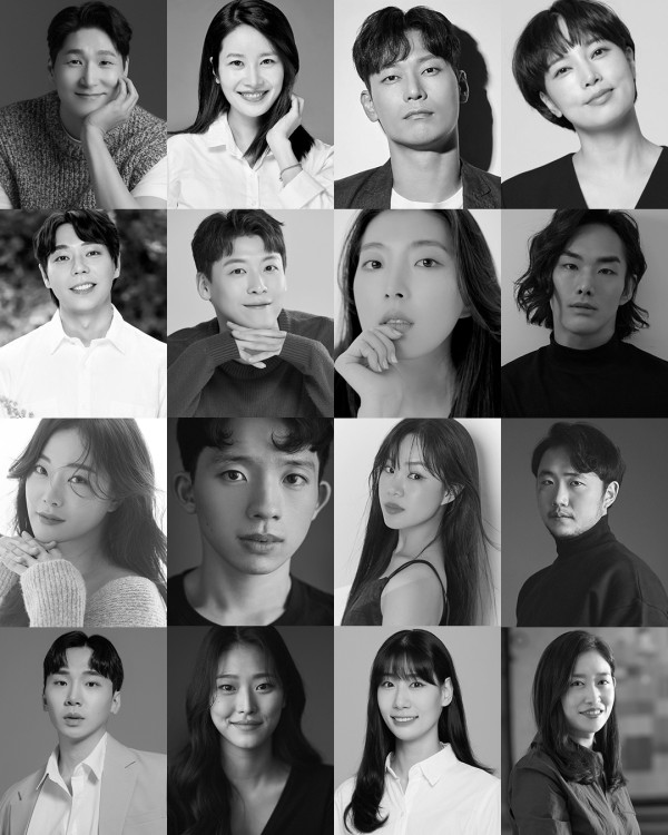 ▲ 이머시브 뮤지컬 '월하가요' 캐스트.ⓒ엠비제트컴퍼니