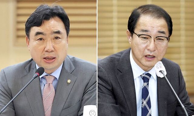 ▲ 무소속 윤관석(왼쪽), 이성만 의원 ⓒ연합뉴스