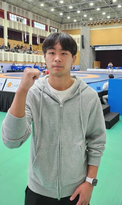 ▲ 충북대학교 레슬링부 박성민 선수.ⓒ충북대