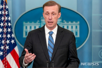 ▲ 제이크 설리번 미국 백악관 국가안보보좌관. ⓒAP/뉴시스