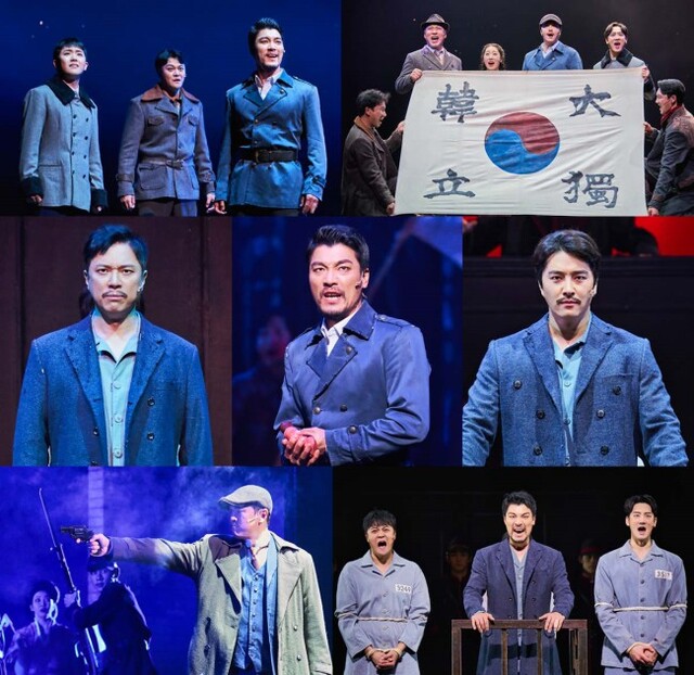 ▲ 2022-23 뮤지컬 '영웅' 공연 장면.ⓒ에이콤