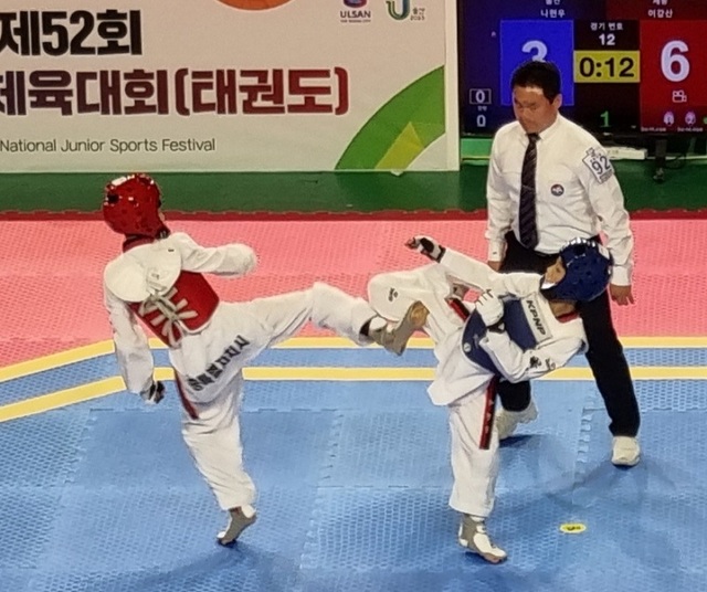 ▲ 전국소년체육대회에서 경기 모습.ⓒ세종교육청