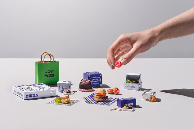 ▲ 우버이츠의 'The Quantum Cafe' 캠페인. ⓒMother London