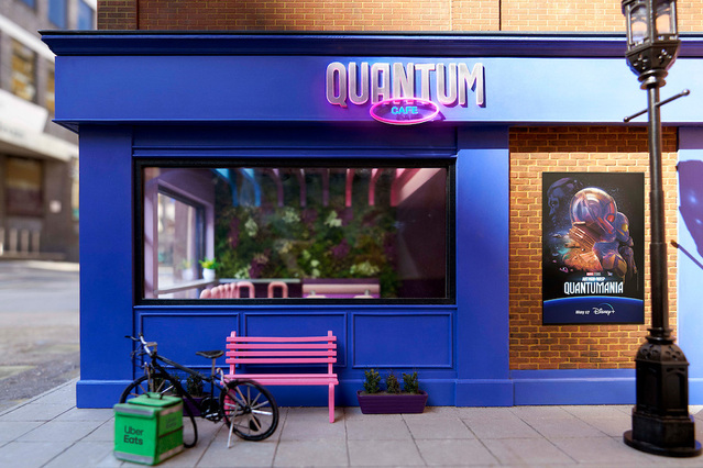 ▲ 우버이츠의 'The Quantum Cafe' 캠페인. ⓒMother London