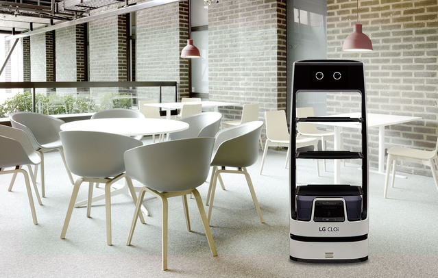 ▲ LG클로이 서브봇 ⓒLG전자