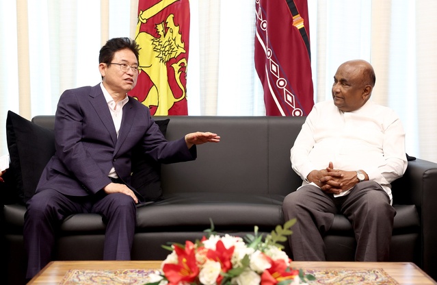 ▲ 이철우 지사가 스리랑카 국회의장을 만나 협력방안을 논의했다.ⓒ경북도