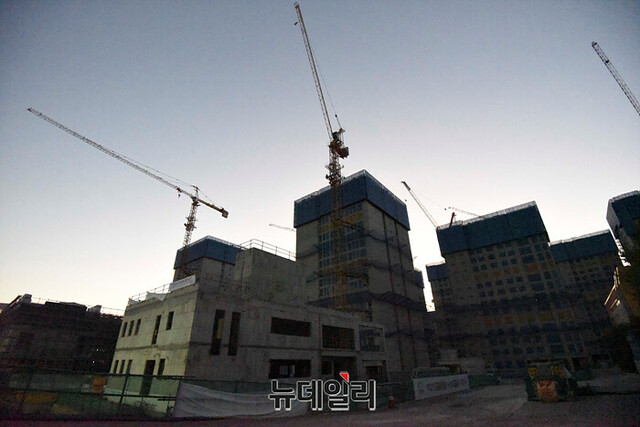 ▲ 재개발 공사현장. ⓒ뉴데일리DB