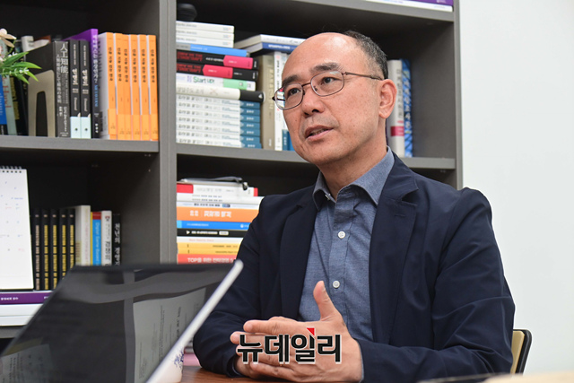 ▲ 위정현 한국게임학회장. ⓒ뉴데일리DB