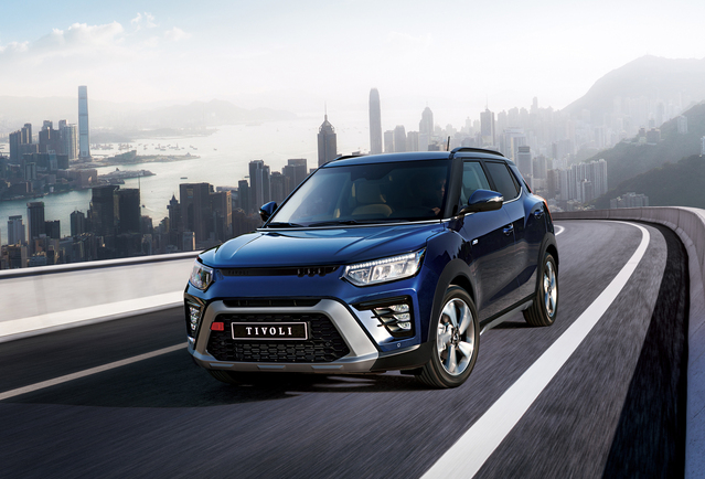 ▲ KG모빌리티는 티볼리 부분변경 모델인 '더 뉴 티볼리'를 출시했다. ⓒKG모빌리티