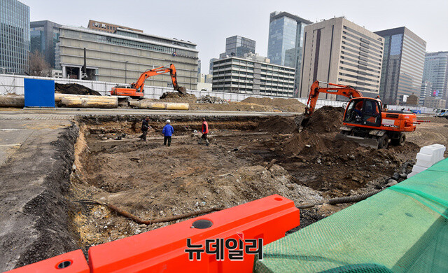 ▲ 서울의 한 공사현장. ⓒ뉴데일리DB
