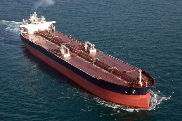 ▲ 삼성중공업이 건조한 원유운반선. ⓒ삼성중공업