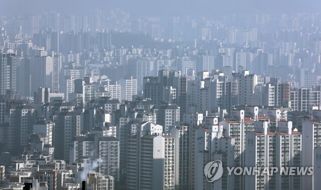 ▲ 서울 아파트단지 전경. ⓒ연합뉴스