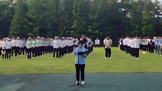 ▲ ‘제40회 올림픽제패기념 회장기 대학･실업 양궁대회’가 개회식을 가졌다.ⓒ청주시