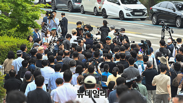 ▲ 송영길 전 민주당 대표 1인 시위 현장 ⓒ서성진 기자