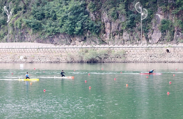 ▲ 충북 단양군에서 9일부터 나흘간‘제41회 전국카누선수권대회’가 열린다(사진은 지난해 대회 장면).ⓒ단양군