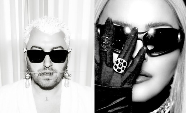 ▲ 샘 스미스와 마돈나.ⓒ유니버설뮤직