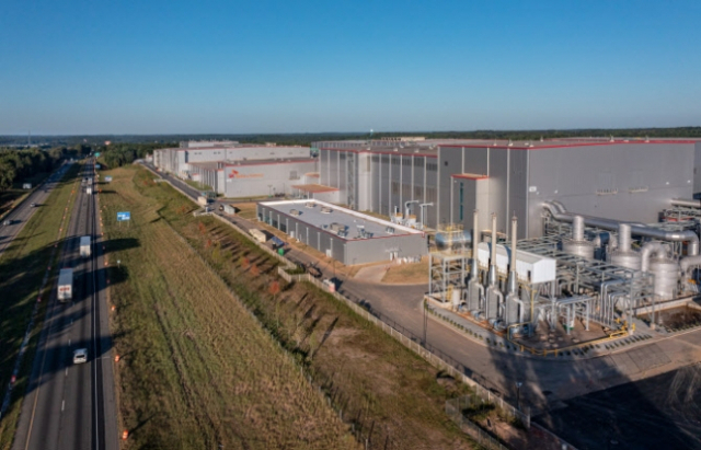 ▲ 미국 조지아 SK온 공장 전경. ⓒSK온 제공