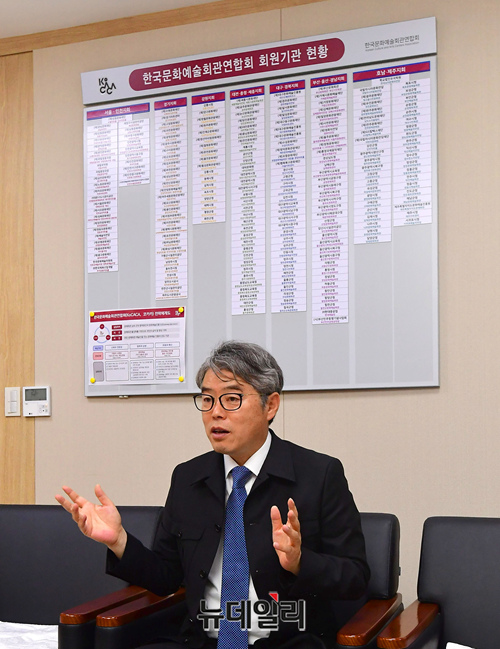 ▲ 이승정 한국문화예술회관연합회 회장.ⓒ이종현 기자