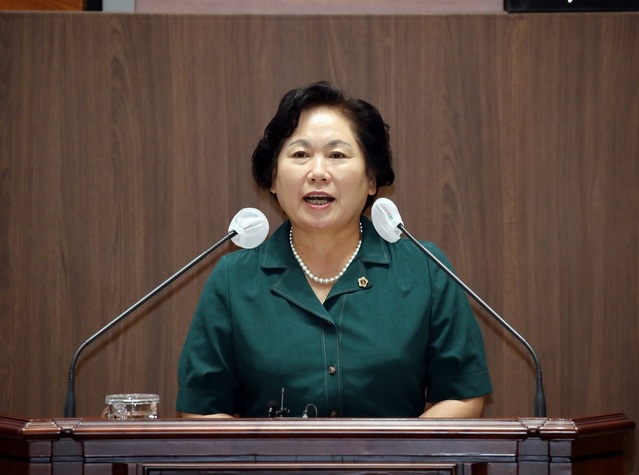 ▲ 김옥수 충남도의원.ⓒ충남도의회