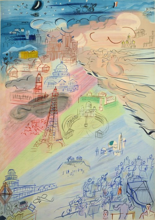 ▲ '라울 뒤피 : 색채의 선율' 전시. ⓒ가우디움어소시에이츠