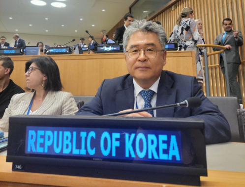 ▲ 국제해양법재판소(ITLOS) 재판관 당선된 이자형 외교부 국제법률국장. ⓒ외교부