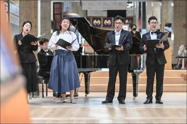 ▲ 지난 5월 '런치타임 콘서트' 공연 모습.ⓒ세종문화회관