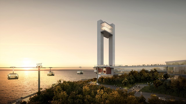 ▲ 영덕 해상케이블카 조감도.ⓒ영덕군