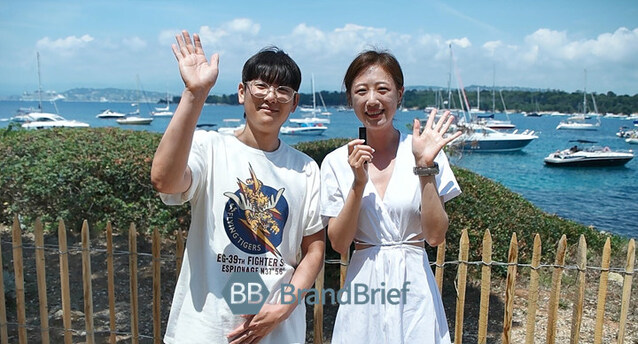 ▲ 영 라이언즈 컴피티션 2023 미디어 부문 출전팀 대홍기획. ⓒ프랑스 칸 = 이기륭 기자