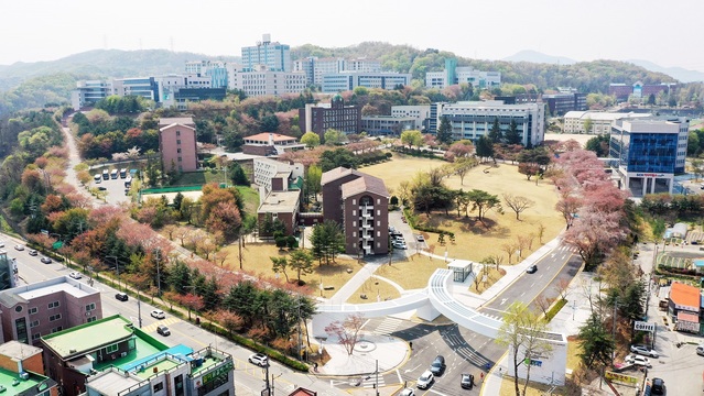 ▲ 충남 아산시에 위치한 순천향대학교 캠퍼스.ⓒ순천향대학교