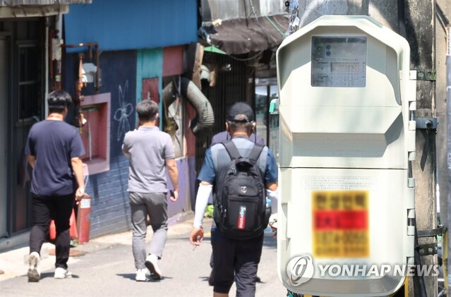 ▲ 서울 시내 한 건물의 전자식전력량계 모습.ⓒ연합뉴스