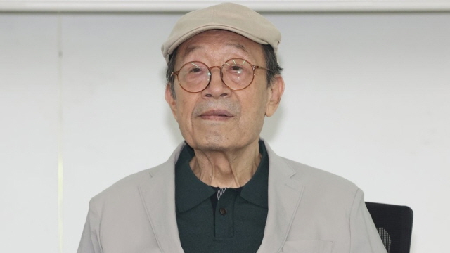 ▲ 연극 '라스트 세션' 제작발표회에 참석한 배우 신구.ⓒ연합뉴스