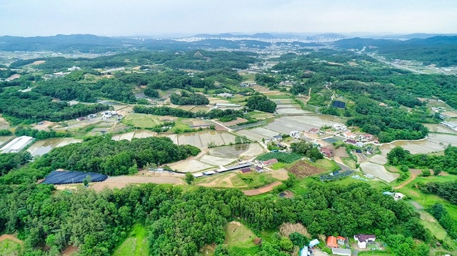 ▲ 공주 송선·동현 신도시 개발사업 일대.ⓒ공주시