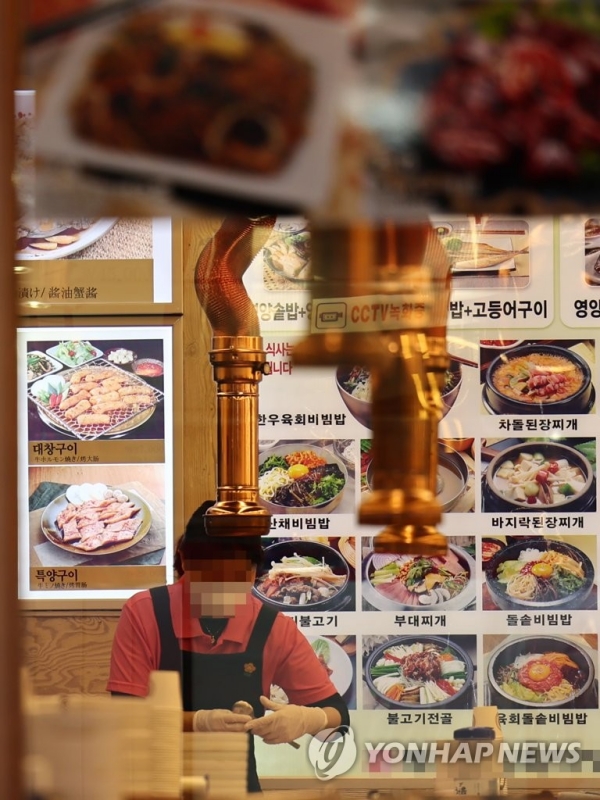 ▲ 먹거리 물가가 여전히 오름세를 보이고 있다.ⓒ연합뉴스