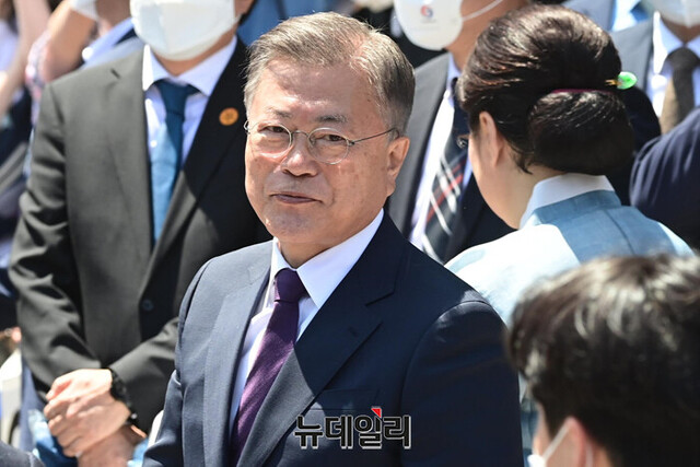 ▲ 문재인 전 대통령. ⓒ뉴데일리