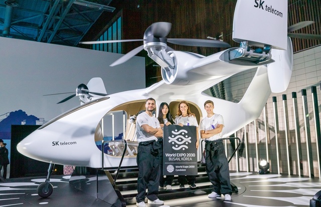 ▲ SK텔레콤 UAM 기체ⓒSK텔레콤