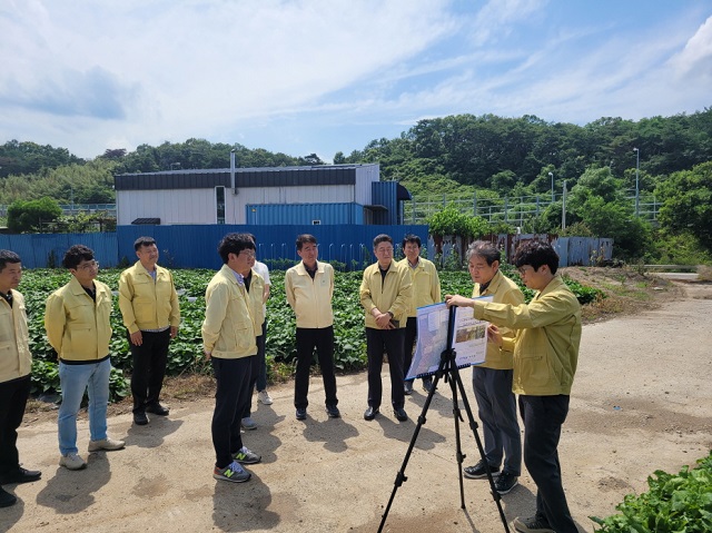 ▲ 포항시는 27일 산림청과 경북도와 합동으로 현장 점검을 실시했다.ⓒ포항시