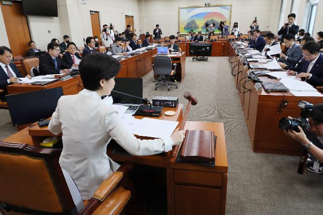 ▲ 국회 정무위원회 회의ⓒ연합뉴스