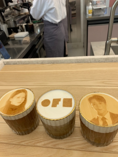 ▲ 삼성 강남에 입정한 커피 전문점 '센터커피'. ⓒ이성진 기자