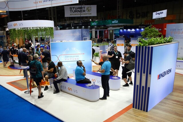 ▲ Installer Show에 마련된 경동나비엔 전시 부스.ⓒ경동나비엔