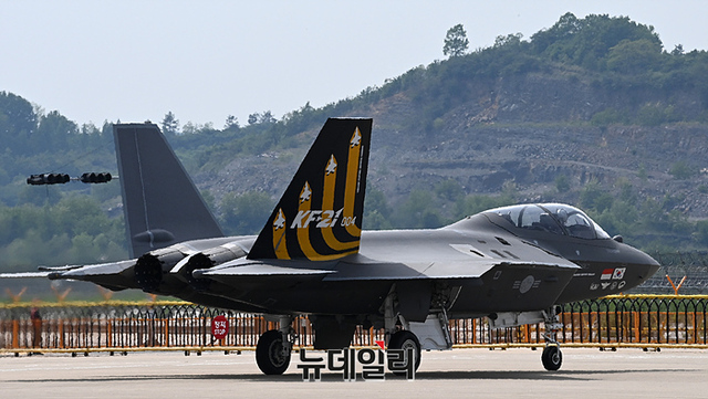▲ KF-21 시제 1호기. ⓒ뉴데일리DB