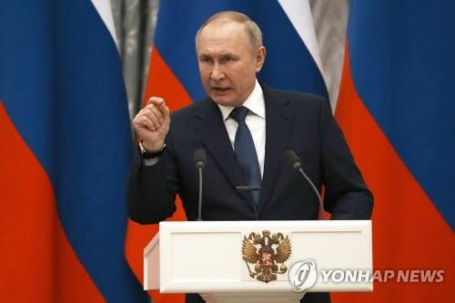 ▲ 블라디미르 푸틴 러시아 대통령. ⓒ연합뉴스