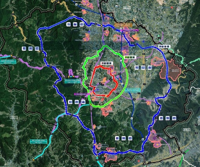 ▲ 진천군이 3개의 외곽 순환도로를 건설한다.ⓒ진천군
