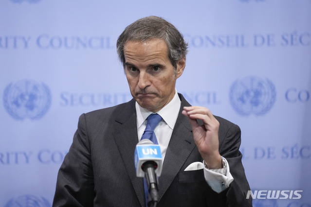 ▲ 라파엘 그로시 국제원자력기구(IAEA) 사무총장. ⓒ뉴시스