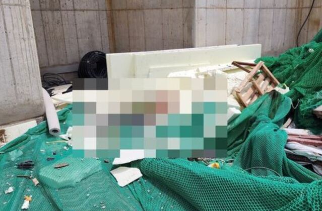 ▲ 청주의 아파트 신축공사 현장에서 외국인 근로자 2명이 추락해 숨졌다.ⓒ청주서부소방서